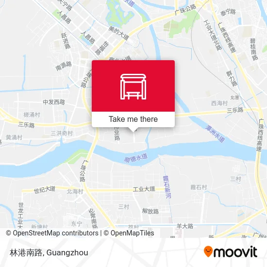 林港南路 map