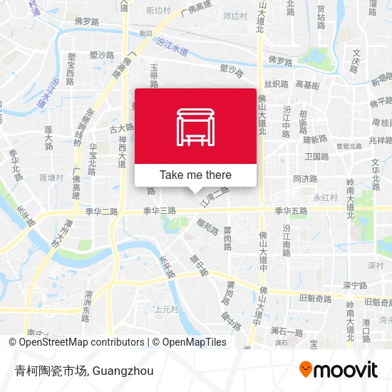 青柯陶瓷市场 map