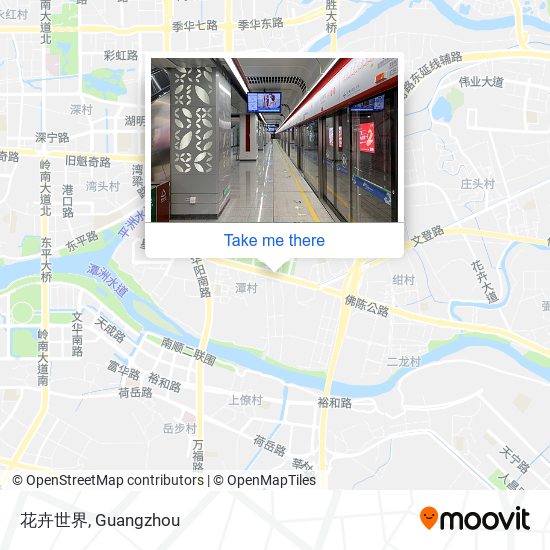 花卉世界 map