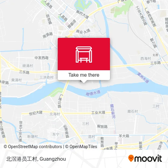 北滘港员工村 map