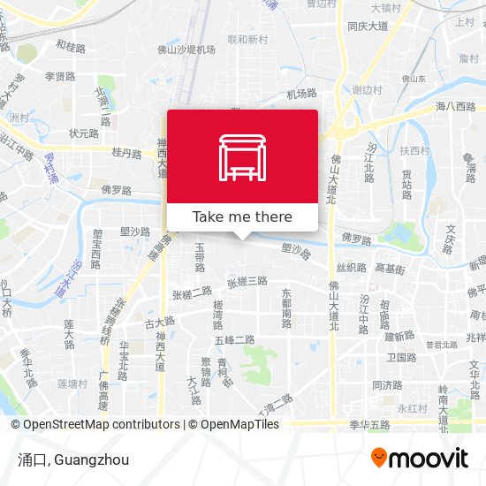 涌口 map