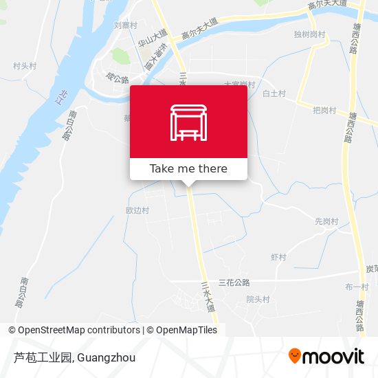 芦苞工业园 map