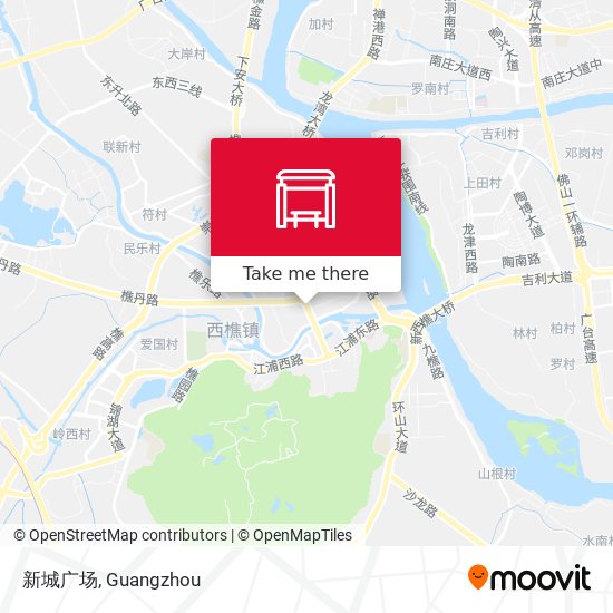 新城广场 map