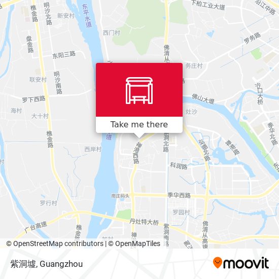 紫洞墟 map