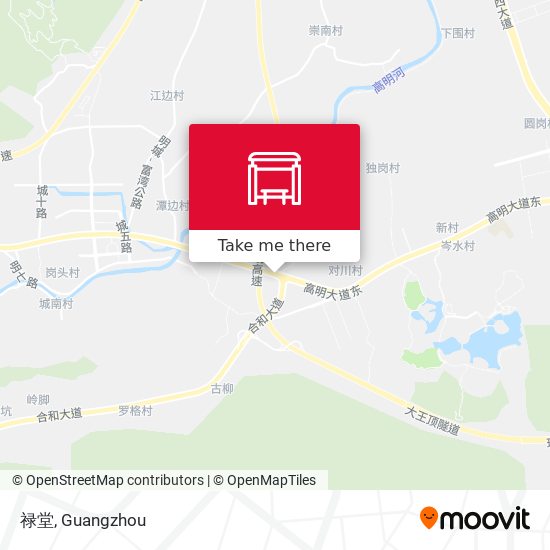禄堂 map