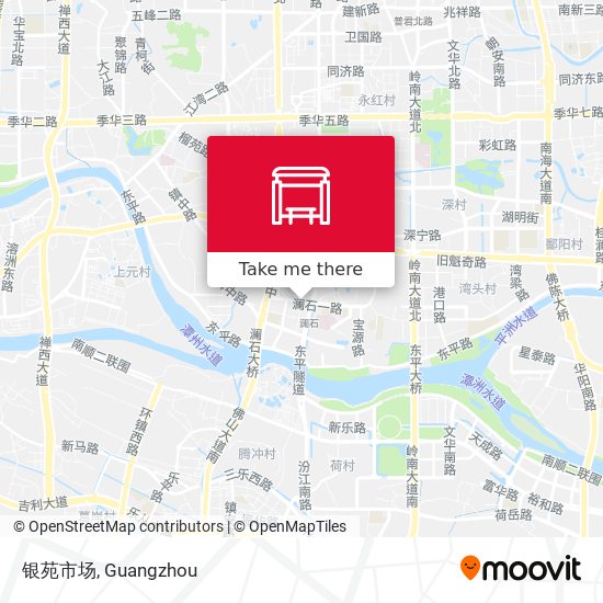 银苑市场 map
