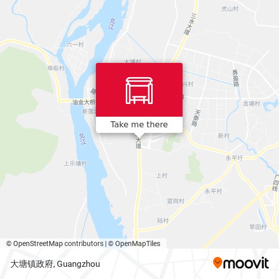大塘镇政府 map