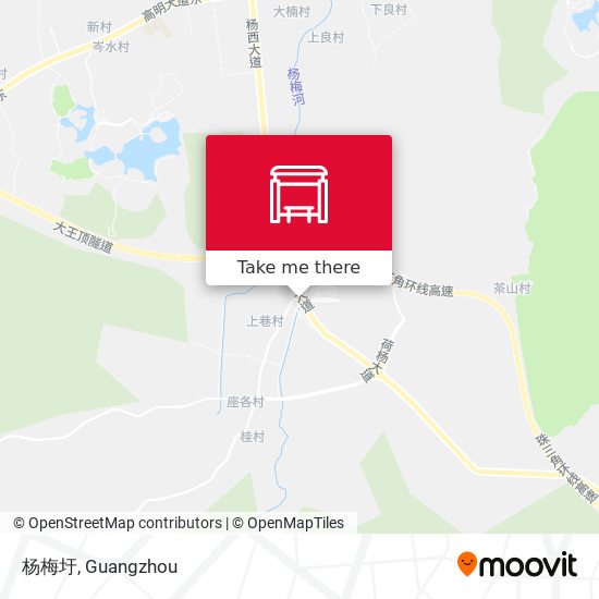 杨梅圩 map