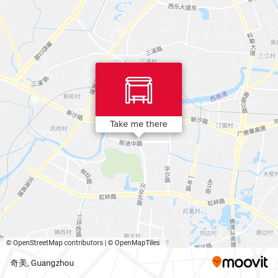 奇美 map