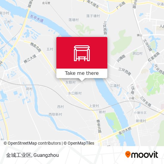 金城工业区 map