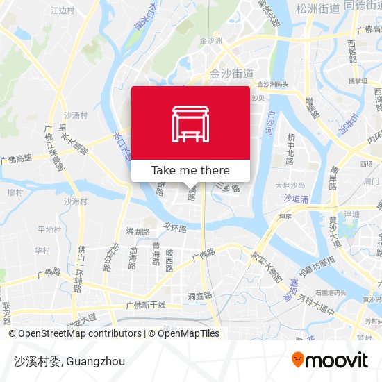 沙溪村委 map