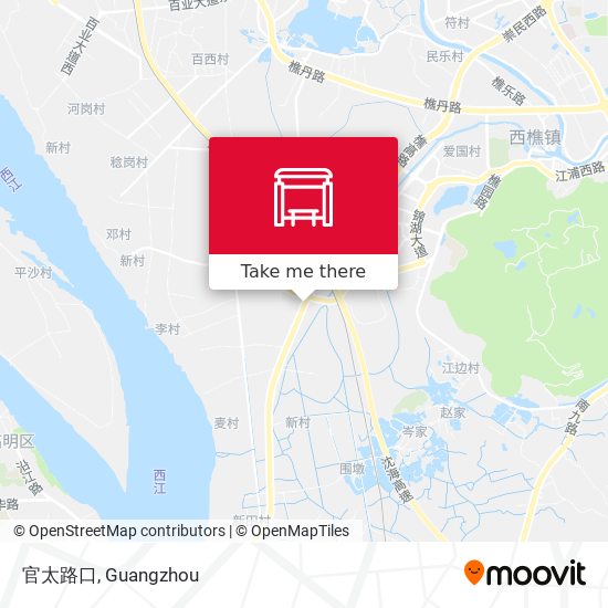 官太路口 map