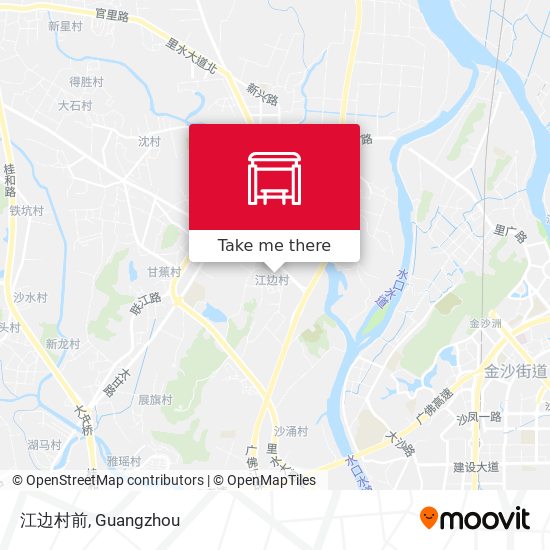 江边村前 map