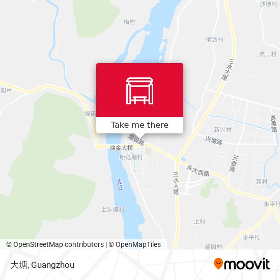 大塘 map