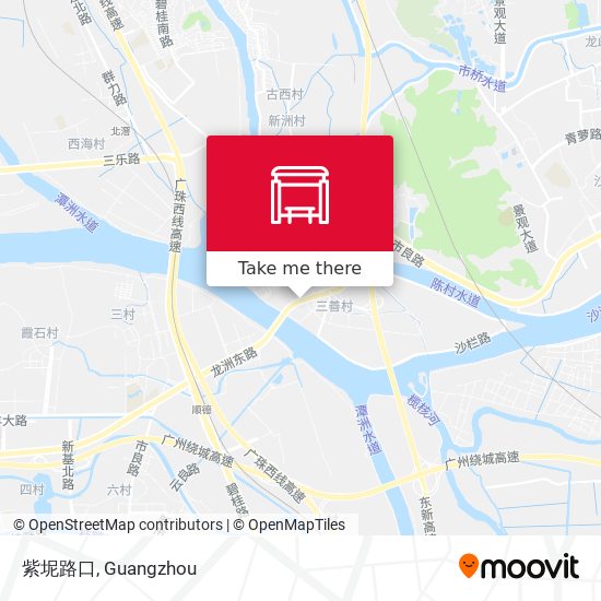 紫坭路口 map