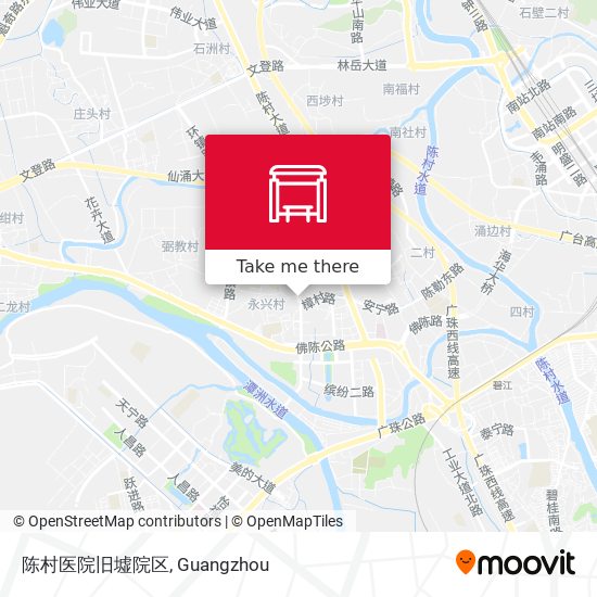 陈村医院旧墟院区 map