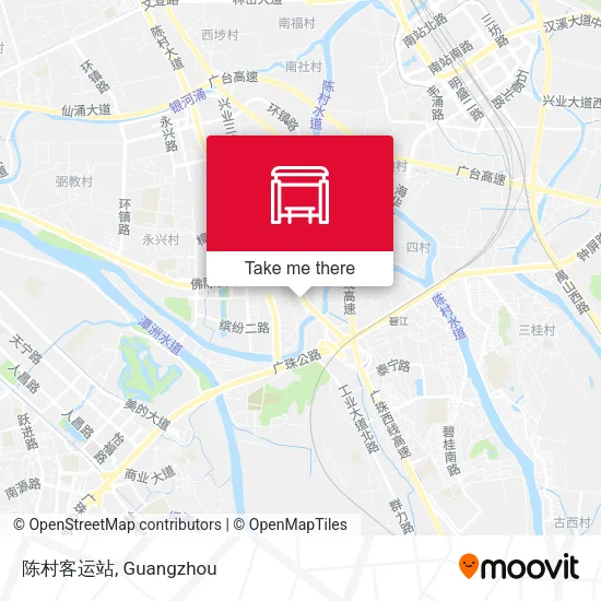 陈村客运站 map