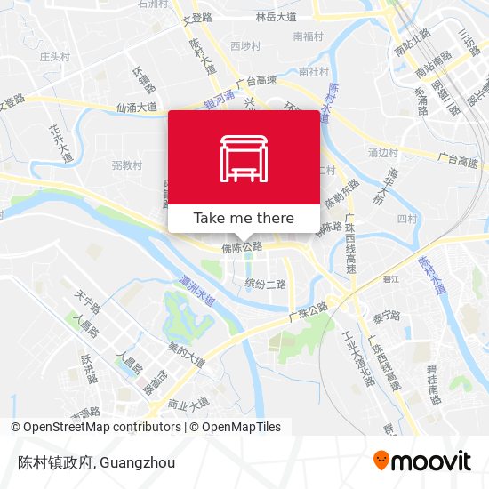 陈村镇政府 map