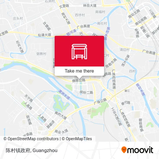陈村镇政府 map