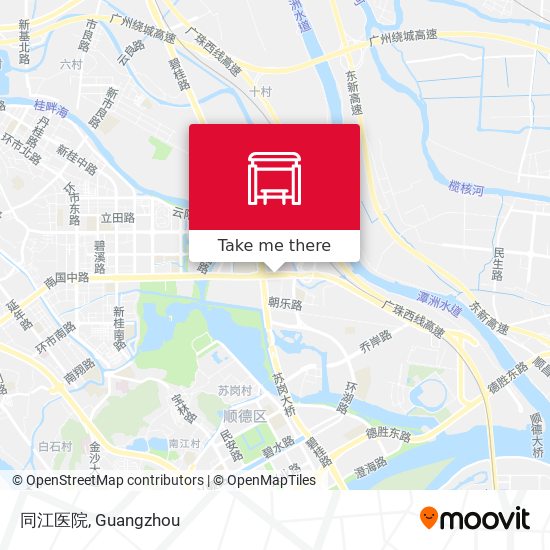 同江医院 map