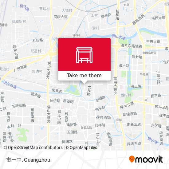 市一中 map