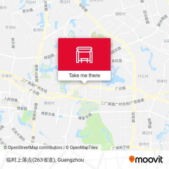 临时上落点(263省道) map