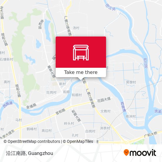 沿江南路 map