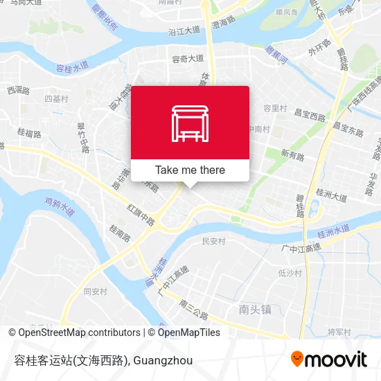 容桂客运站(文海西路) map