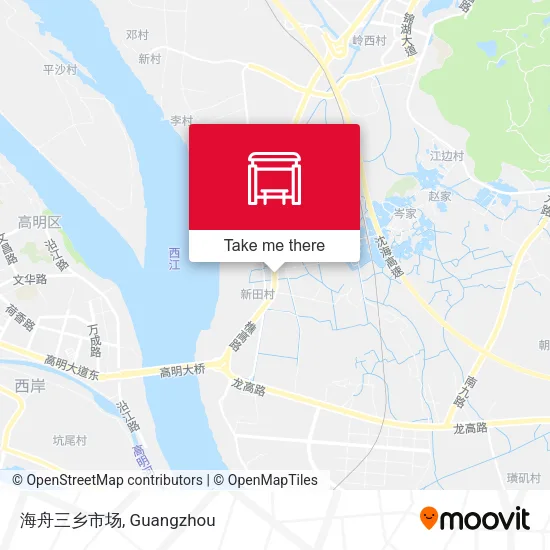 海舟三乡市场 map