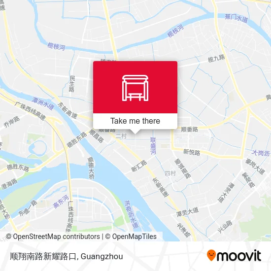 顺翔南路新耀路口 map