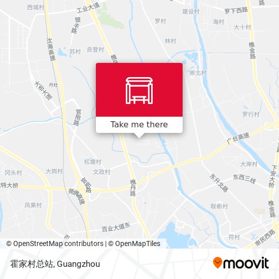 霍家村总站 map
