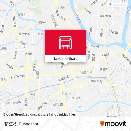 横江站 map