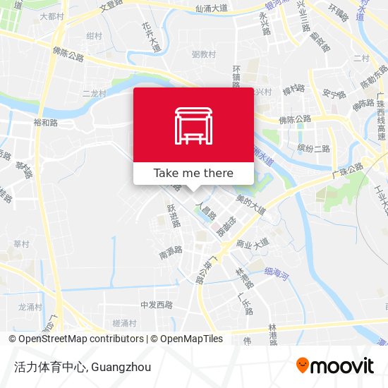 活力体育中心 map