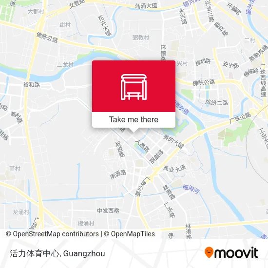 活力体育中心 map