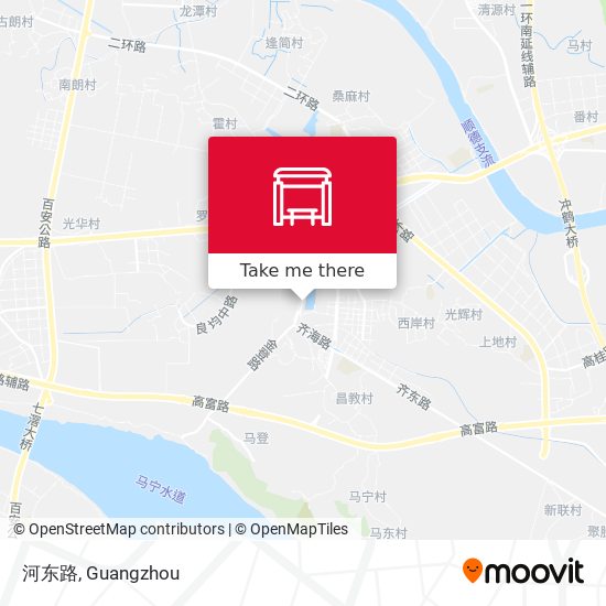 河东路 map