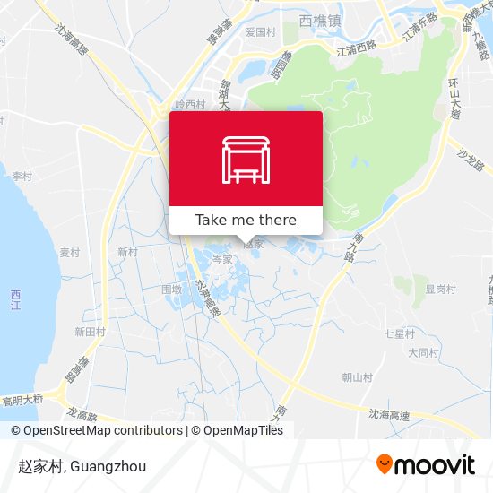 赵家村 map