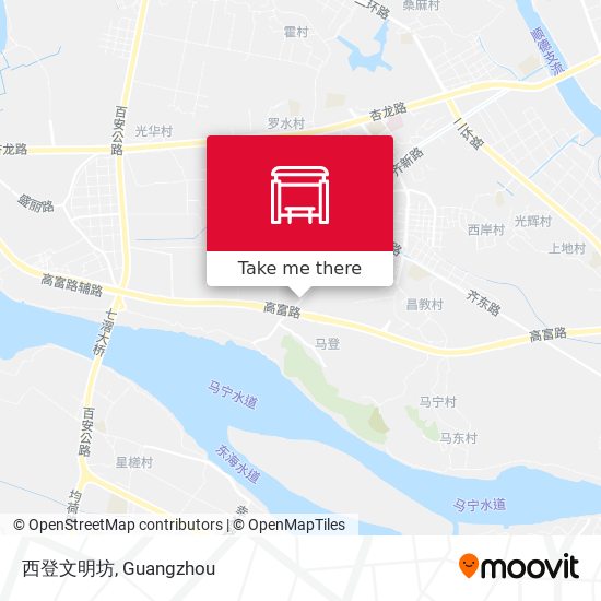 西登文明坊 map