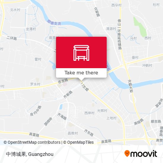 中博城果 map
