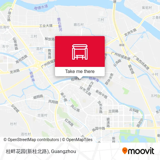 桂畔花园(新桂北路) map