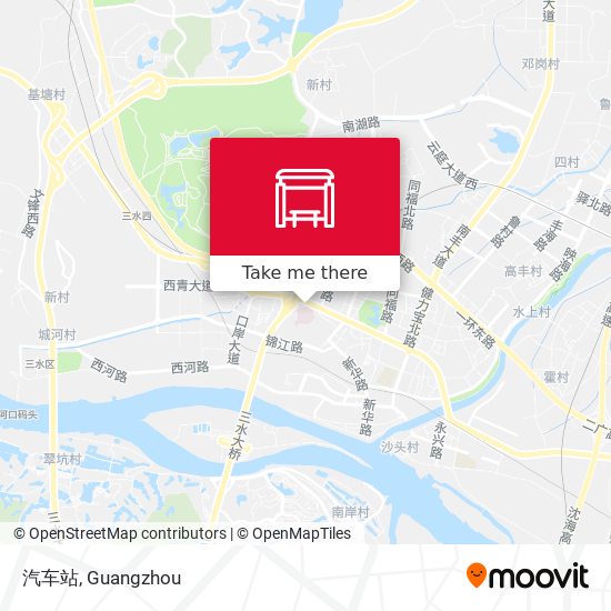 汽车站 map