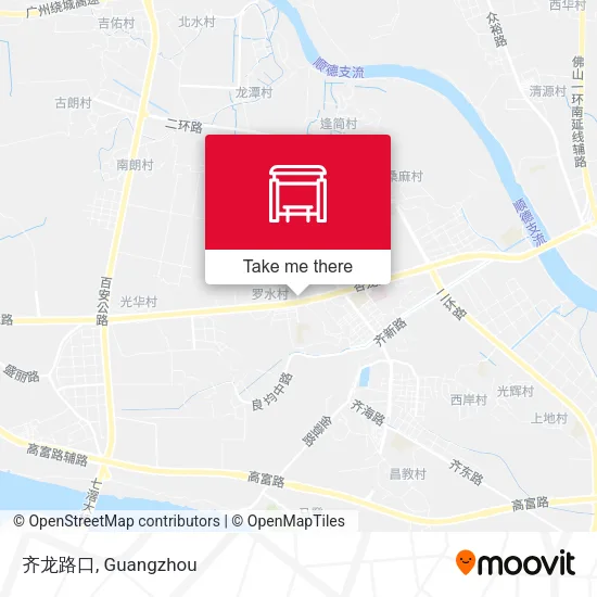 齐龙路口 map