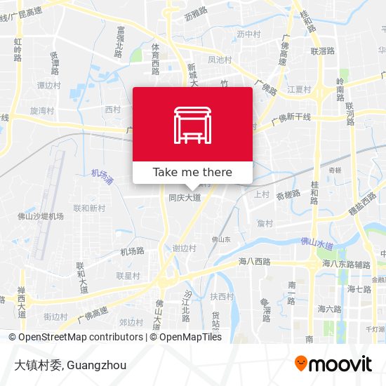 大镇村委 map