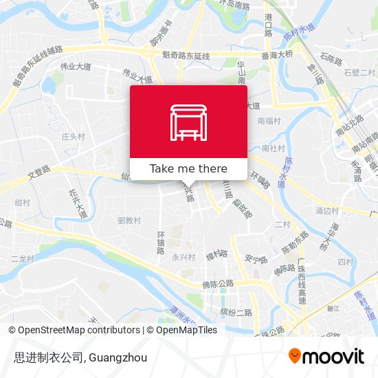 思进制衣公司 map