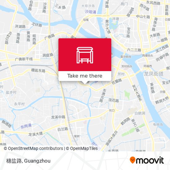 穗盐路 map
