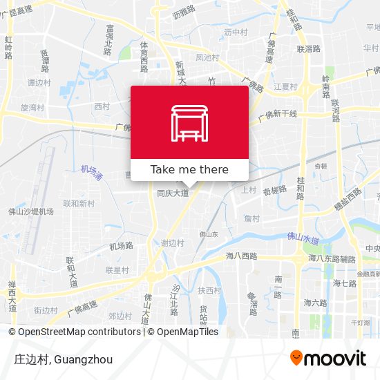 庄边村 map