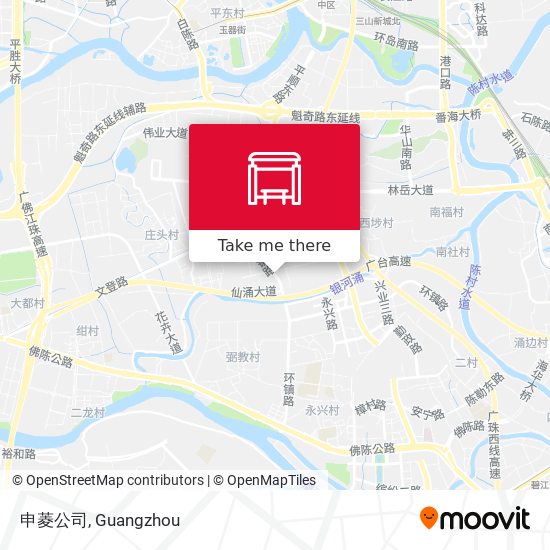 申菱公司 map