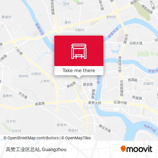 高赞工业区总站 map