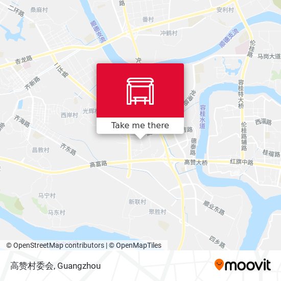 高赞村委会 map