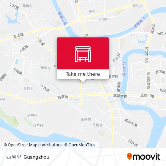 西河里 map