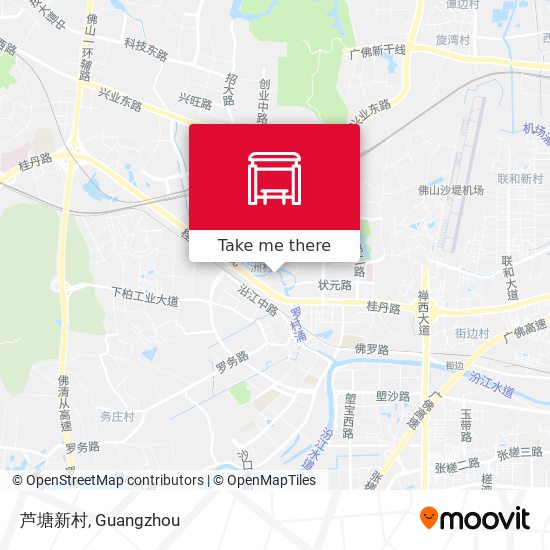 芦塘新村 map